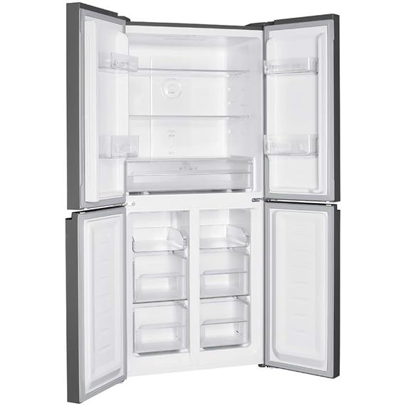Hyundai H418800ENFN Frigo180x79x63cm Cristal Negro