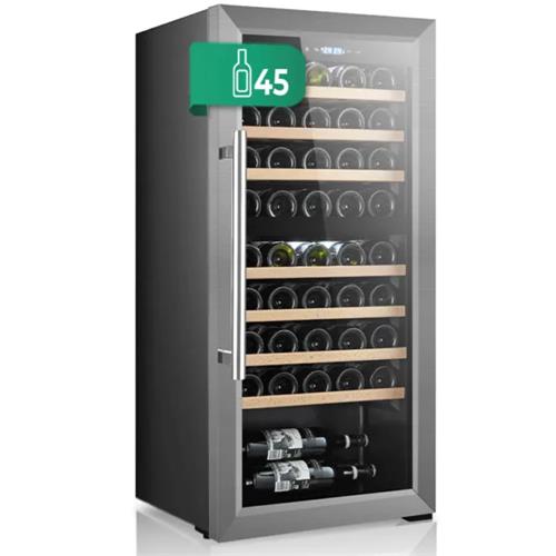 Svan SVN4500D Vinoteca 127L 45 Botellas G Negro Puerta