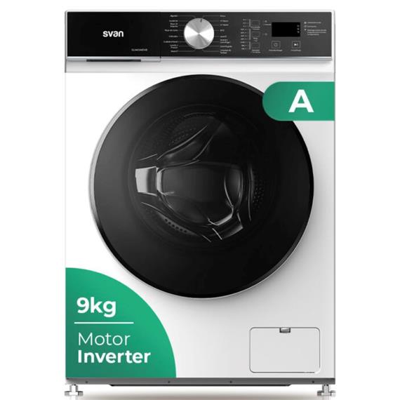 Svan SL9404AIDV Lavadora C.Frontal 1400 rpm 9KG Blanco