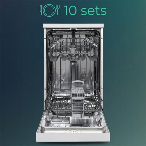 Svan SJ104501EDX Lavavajillas 45cm 10 Sets 2 Bandejas Inox