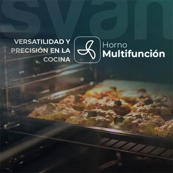 Svan SHM10700DCN Horno 60cm 69L Cristal Negro