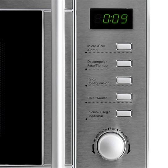 Svan SMW2700DGX Microondas con Grill 20L 700W Inox