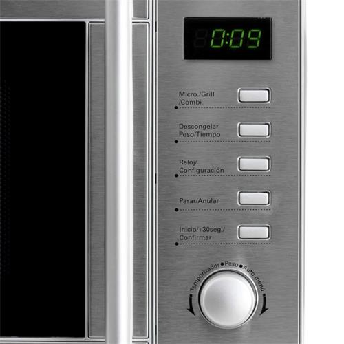 Svan SMW2700DGX Microondas con Grill 20L 700W Inox