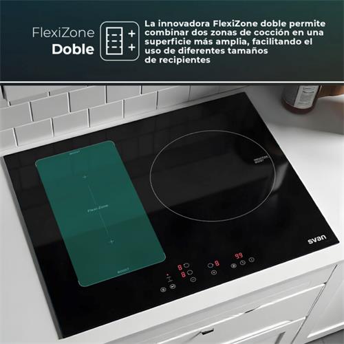 Svan SIFZ3600 Placa Inducción 60cm 3 Zonas