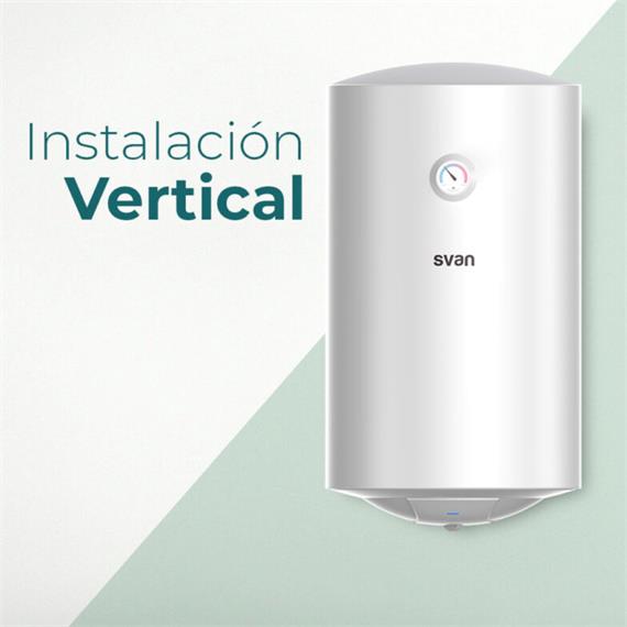 Svan ST5001S Termo Eléctrico Vertical 50L C Blanco