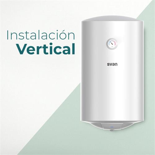 Svan ST5001S Termo Eléctrico Vertical 50L C Blanco