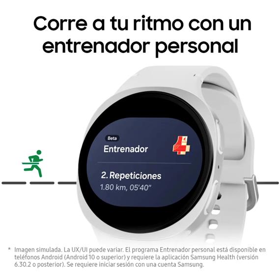 Samsung Galaxy Watch 8 44mm LTE Silver (SM-L335)