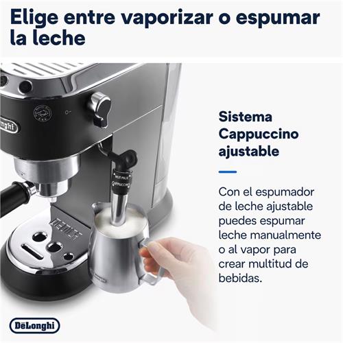 Delonghi Dedica Style EC685BK Cafetera Espresso + Molinillo De Regalo
