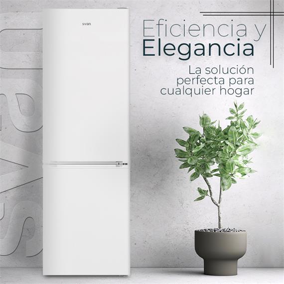 Svan SVC185601ENFDX Congelador Vertical 274L 185X60X66cm Inox