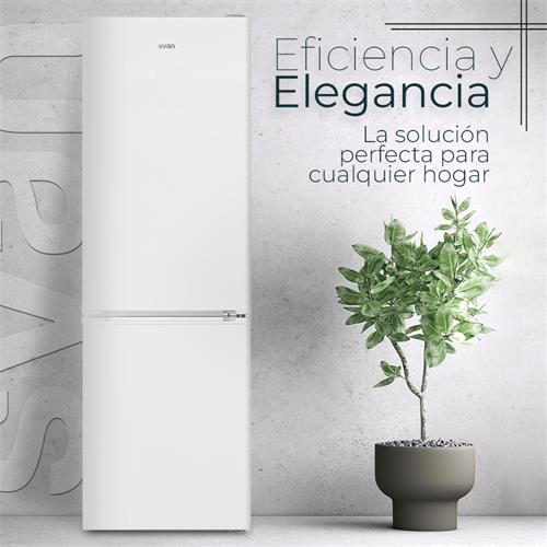 Svan SVC185601ENFDX Congelador Vertical 274L 185X60X66cm Inox
