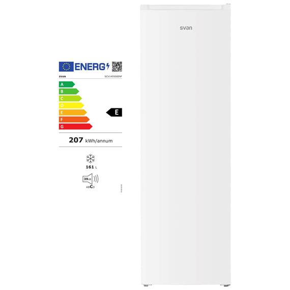 Svan SCV145500ENF Congelador Vertical 161L Blanco