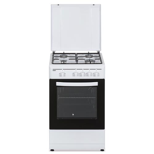 Svan SKG4500TM Cocina de Gas Butano 4F Horno 43L 2P Grill Blanco