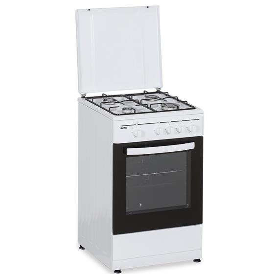 Svan SKG4500TM Cocina de Gas Butano 4F Horno 43L 2P Grill Blanco