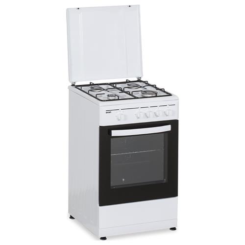 Svan SKG4500TM Cocina de Gas Butano 4F Horno 43L 2P Grill Blanco
