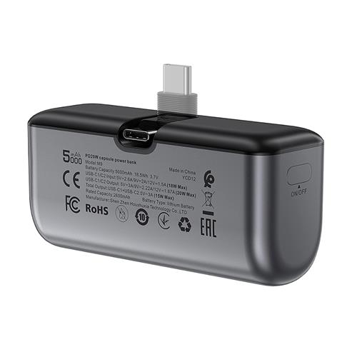 Powerbank Acefast M9 5.000mah PD 20W Conector USB-C