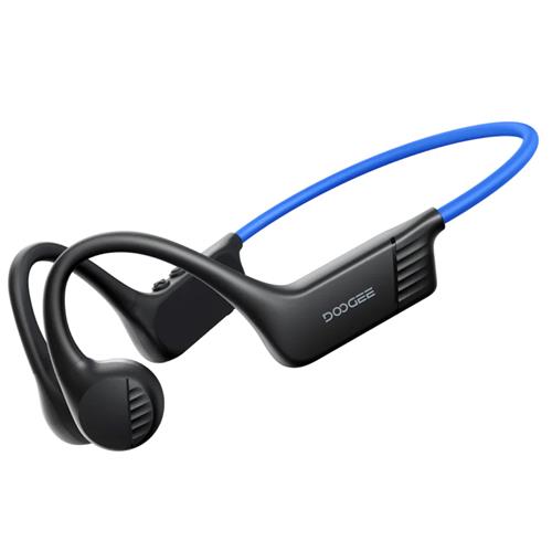 Doogee BoneBeat Run Auricular Deportivo de Conducción Osea Bluetooth Azul