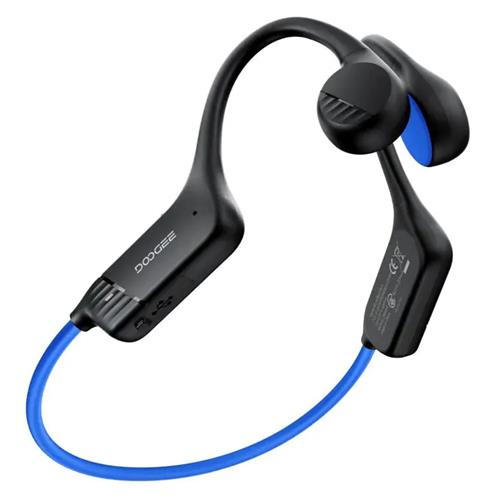 Doogee BoneBeat Run Auricular Deportivo de Conducción Osea Bluetooth Azul