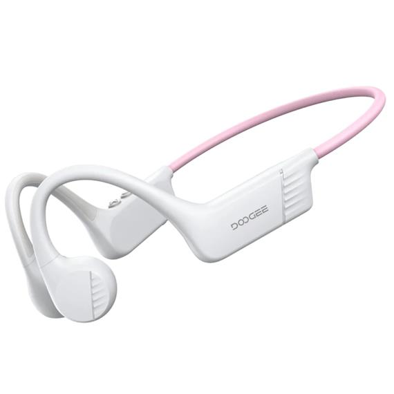 Doogee BoneBeat Run Auricular Deportivo de Conducción Osea Bluetooth Blanco