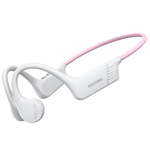 Doogee BoneBeat Run Auricular Deportivo de Conducción Osea Bluetooth Blanco