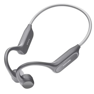 Doogee BoneBeat Swim Lite Auricular de Conducción Osea BT y MP3 para Nadar Gris Claro