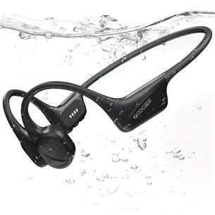 Doogee BoneBeat Swim Auricular de Conducción Osea BT y MP3 para Nadar Negro