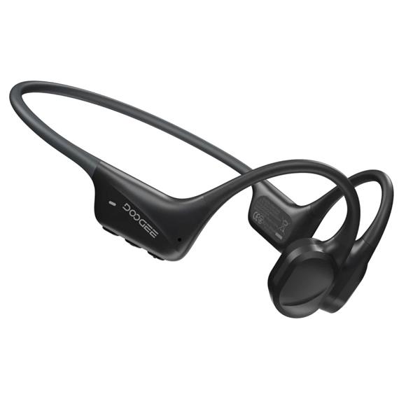 Doogee BoneBeat Swim Auricular de Conducción Osea BT y MP3 para Nadar Negro
