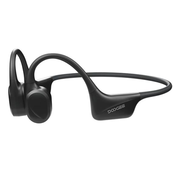 Doogee BoneBeat Swim Auricular de Conducción Osea BT y MP3 para Nadar Negro