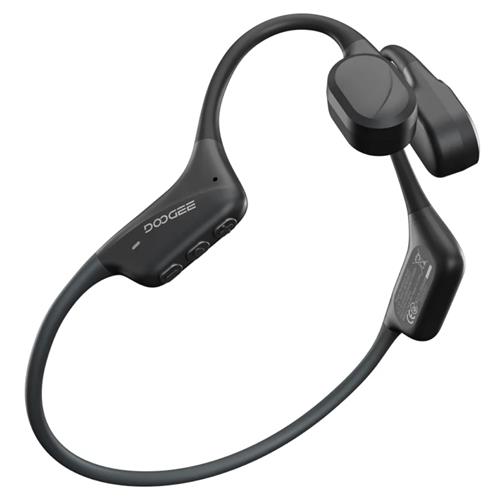 Doogee BoneBeat Swim Auricular de Conducción Osea BT y MP3 para Nadar Negro