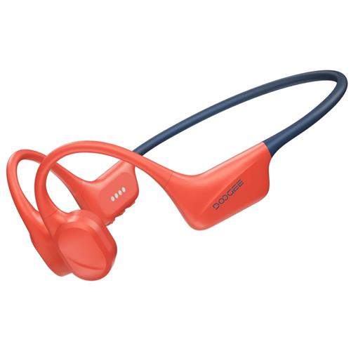Doogee BoneBeat Swim Auricular de Conducción Osea BT y MP3 para Nadar Rojo