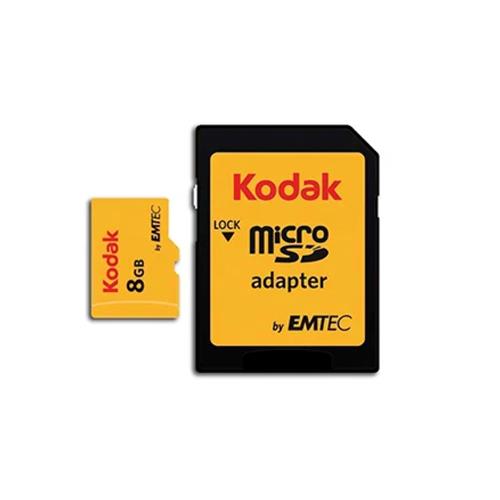 Memoria Micro SDHC 8GB Class 10 Extra Kodak
