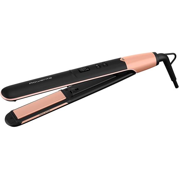 Rowenta SF4620F0 Plancha de Pelo Express Shine Papaya con Display Digital