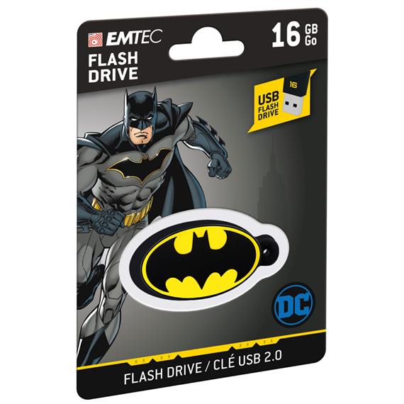 Memoria USB 2.0 16GB Emtec Colector DC Batman