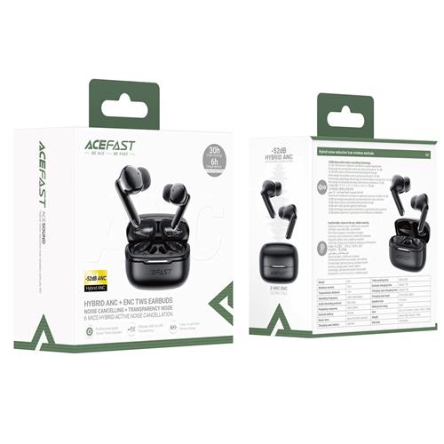 Acefast W5 Auricular Bluetooth con Noise Cancel Híbrido
