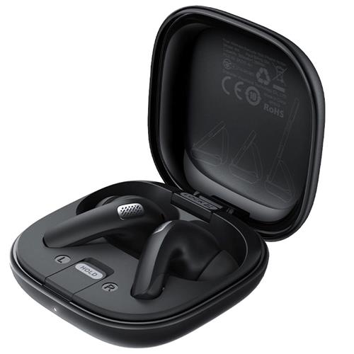 Acefast W4 Auricular Bluetooth con Noise Cancel y Estuche Soporte Negro