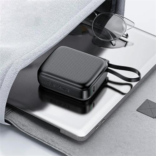 Powerbank 10.000mAh Acefast M15-10000 PD20W Con Cable USB-C Integrado