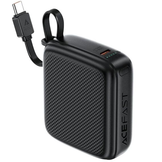 Powerbank 10.000mAh Acefast M15-10000 PD20W Con Cable USB-C Integrado