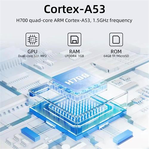 Anbernic RG 35XX PRO 64GB Consola Retro Linux 64 Bits Pantalla 3,5" Black