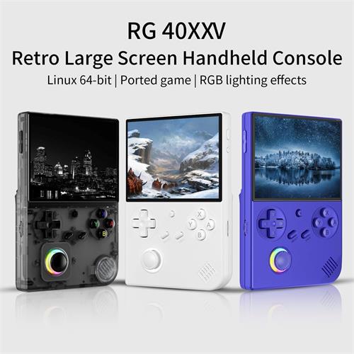 Anbernic RG 40XXV 64GB Consola Retro Linux 64bits Pantalla 4" White