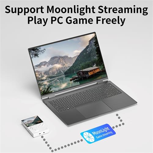 Anbernic RG 40XXV 64GB Consola Retro Linux 64bits Pantalla 4" White