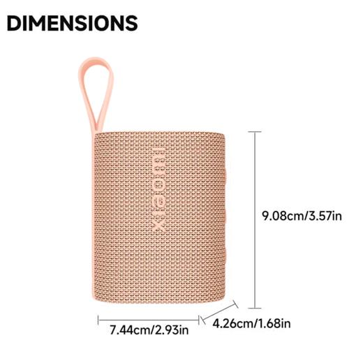 Xiaomi Altavoz Portátil Pocket Bluetooth 5W Rosa (QBH4380GL)