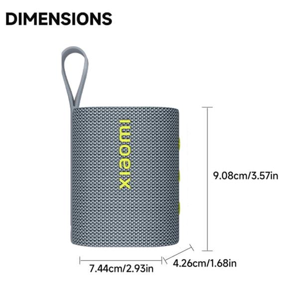 Xiaomi Altavoz Portátil Pocket Bluetooth 5W Azul y Gris (QBH4378GL)