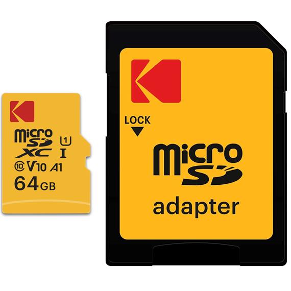 Memoria Micro Sdxc 64GB UHS-I U1 V10 90MB/S Kodak