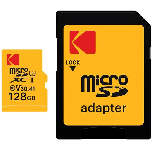 Memoria Micro SDXC 128GB UHS-I U3 V30 Kodak