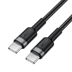 Cable USB-C a USB-C Acefast C22-03 60W 1.2 Metros Resistente Negro
