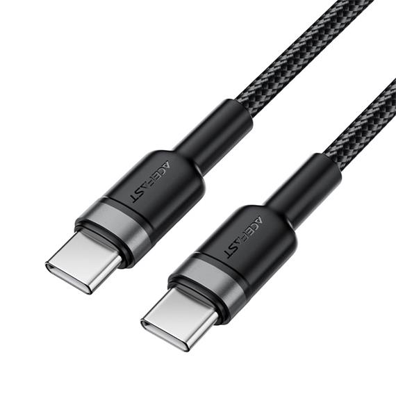 Cable USB-C a USB-C Acefast C22-03 60W 1.2 Metros Resistente Negro