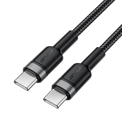 Cable USB-C a USB-C Acefast C22-03 60W 1.2 Metros Resistente Negro