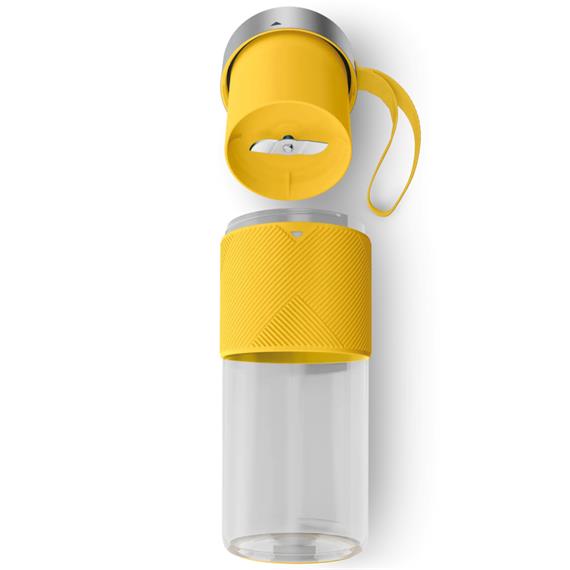 Moulinex LM1C0210 Batidora Portátil Recargable con Vaso 300 ml Amarilla