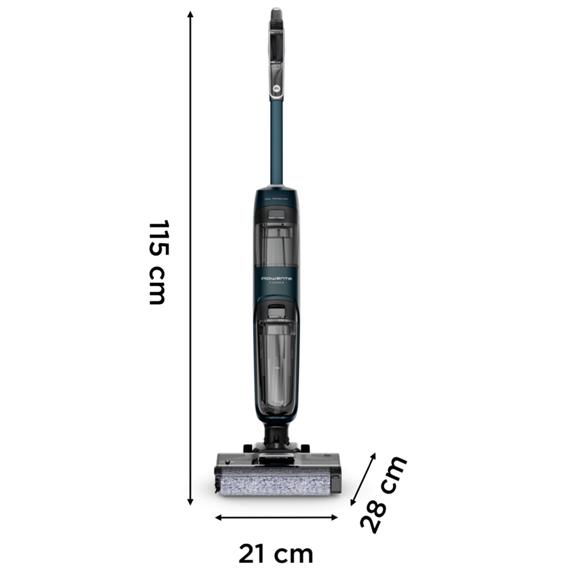 Rowenta GZ2251E0 X-Clean 2 Fregona Eléctrica Wet & Dry 120W