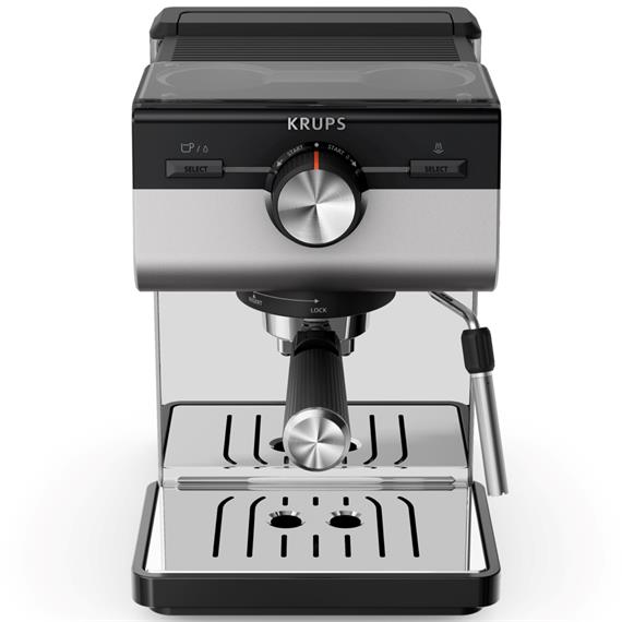 Krups XP384E10 Cafetera Espresso Semi Automática 15 Bar con Espumador