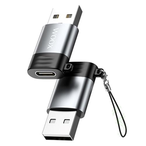 Adaptador USB-C a USB-A 2.0  Woox MX0047